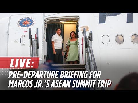 Malacañang holds pre-departure briefing for Marcos Jr.'s participation at the ASEAN Summit in Laos