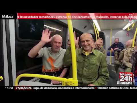 Noticia - Liberan a 180 prisioneros de la guerra de Ucrania, 90 de cada bando