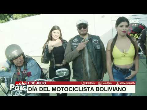 1 de julio Día del Motociclista Boliviano