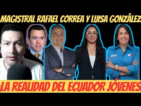 Los dejan SORPRENDIDO al MASHI | RAFAEL CORREA y LUISA GONZALEZ junto a la JUVENTUD ECUATORIANA