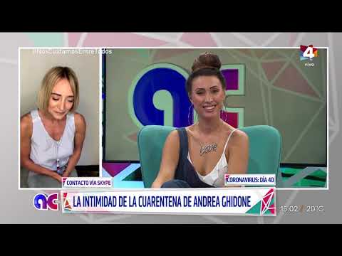 Algo Contigo - Andrea Ghidone volvió a vivir a Uruguay
