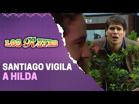 Hilda le da celos a Santiago | Los Reyes