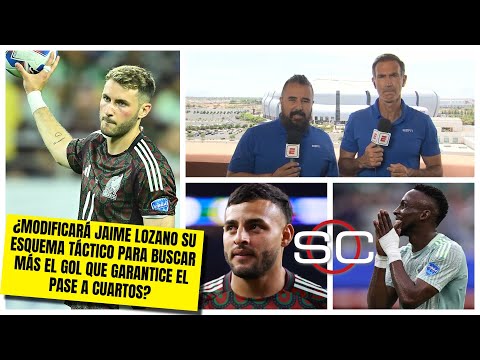 MÉXICO COPA AMÉRICA Este es el XI que enviaría JAIME LOZANO para enfrentar a ECUADOR | SportsCenter