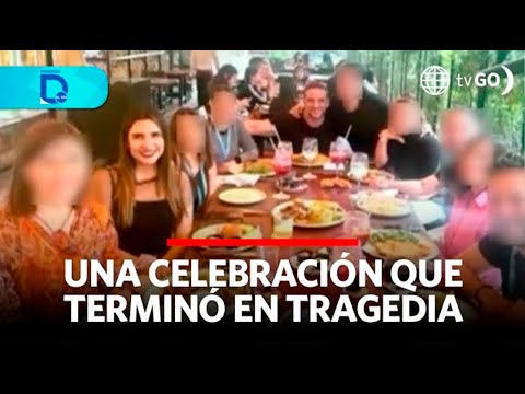 Revelan nuevos videos de la deceso de la joven economista en restaurante | Domingo al Día | Perú