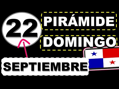 Pirámide de la Suerte Lotería de Panamá Para el Domingo 22 de Septiembre 2024 Decenas Suerte de Hoy