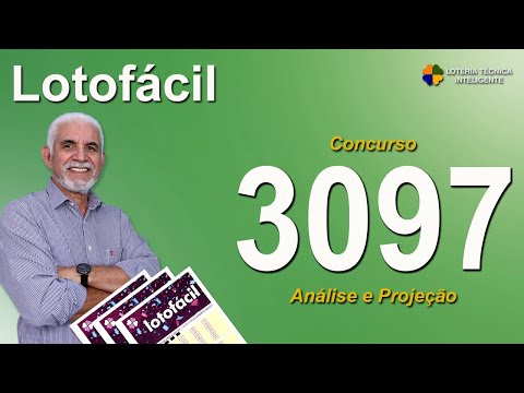 ANÁLISE E PROJEÇÃO PARA O CONCURSO 3097 DA LOTOFÁCIL