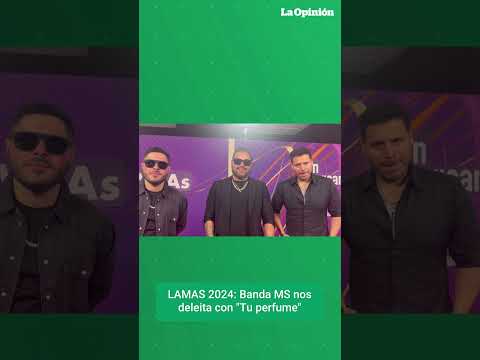 Latin American Music Awards 2024: Banda MS canta “Tu perfume” | La Opinión