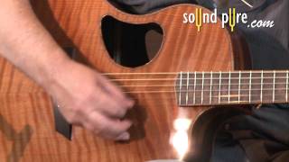 McPherson 4.5XPH Flamed Redwood/Brazilian Rosewood #1744 Guitar Demo