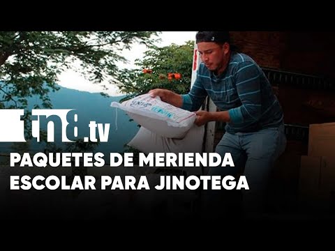 Jinotega recibe una nueva entrega de merienda escolar - Nicaragua