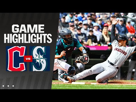 Guardians vs. Mariners Game Highlights (4/3/24) | MLB Highlights