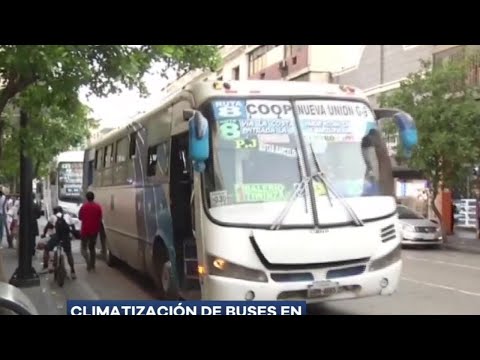 Climatización de buses en Guayaquil será de manera progresiva