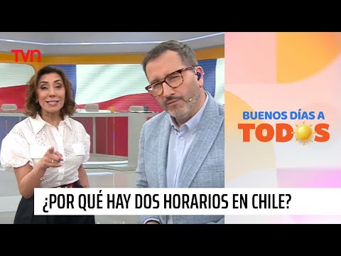 Carmen Gloria nos explica por qué existe el cambio de hora en el país | Buenos días a todos