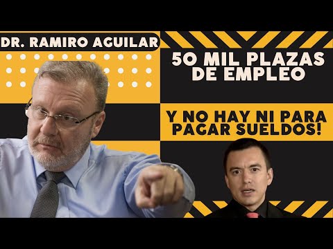Ramiro Aguilar destapa la verdad: ¿Gobierno de Noboa en la mira por falsas promesas de empleo?