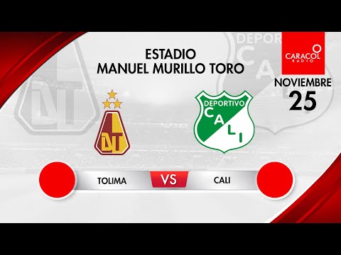 EN VIVO - Tolima vs Deporivo Cali  - FECHA 3 cuadrangulares de liga col.