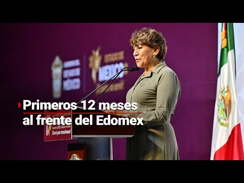 Delfina Gómez cumple un año como gobernadora del Edomex: 13 mil mdp en programas sociales