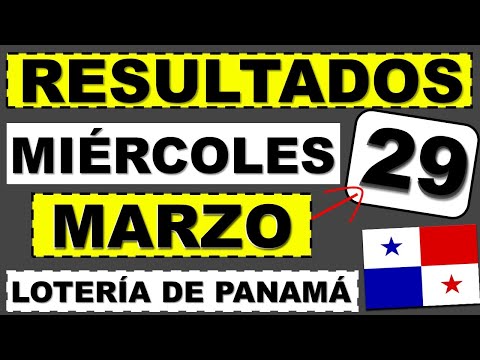 Resultados Sorteo Loteria Miercoles 29 de Marzo 2023 Loteria Nacional Panama Miercolito Que Jugo Hoy