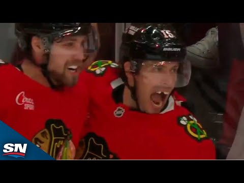 Blackhawks Craig Smith Tucks Backhand Goal With Slick Breakaway Move