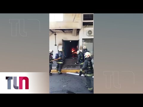 Terror en una estación de servicio de GNC en La Paternal: hubo una explosión y fuego