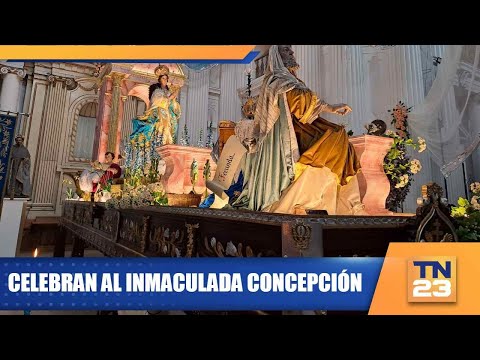 Celebran al Inmaculada Concepción