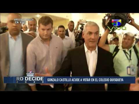 Gonzalo Castillo Ejerce su derecho al Voto Elecciones Municipales 2020