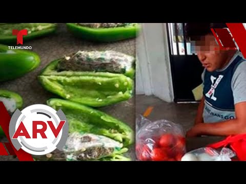 Hombre intenta pasar marihuana en una cárcel escondiéndola en chiles jalapeños | Telemundo