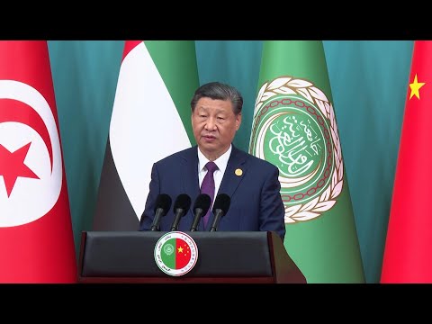 China's Xi reiterates call for Palestinian state at summit with Arab leaders