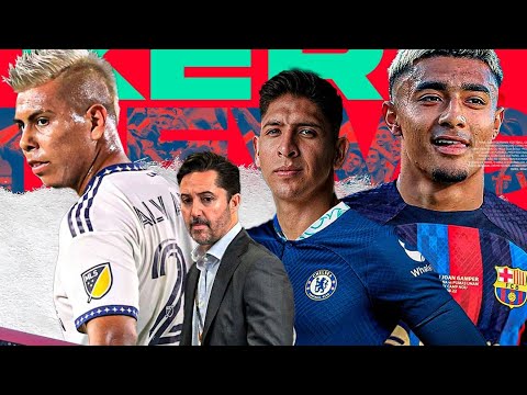 Tambalea Araujo-Barcelona; Efraín Álvarez-Besiktas; Edson-Chelsea de nuevo?; Plan mágico del Tri