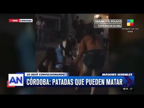 Furia a la salida de un boliche en Córdoba y una patada en la cabeza que pudo ser mortal