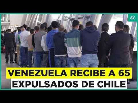 Chile expulsa en un avión a 65 ciudadanos venezolanos