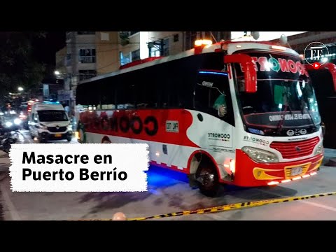 Puerto Berrío: cuatro personas fueron asesinadas dentro de un autobús | El Espectador