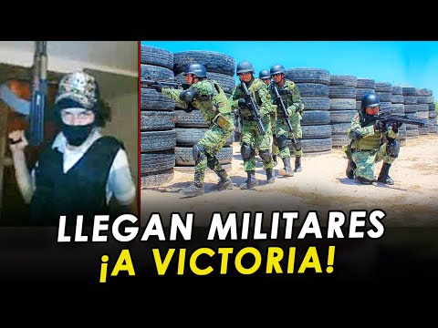 Arriban 2 mil elementos del Ejército Mexicano para reforzar la seguridad, en Ciudad Victoria.