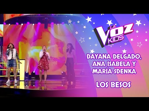 Dayana Delgado, Ana Isabela y María Sdenka | Los besos | Batallas | Temporada 2022 | La Voz Kids