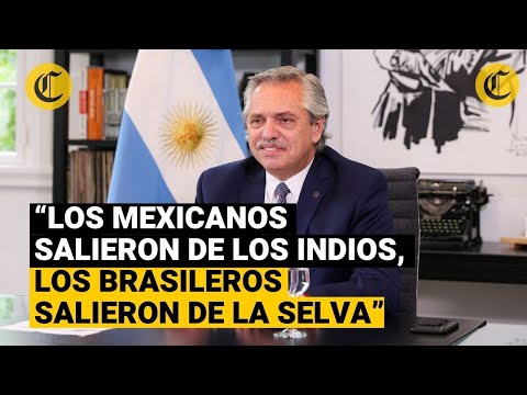 Polémicas frases del presidente de Argentina sobre MEXICANOS Y BRASILEÑOS