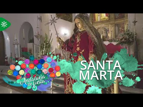 Andalucía de Fiesta | Santa Marta, la patrona de Martos procesiona por las calles del municipio