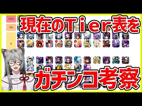 【サマナ】(今だけ)日本1位が現在のTier表と環境について考察‼【サマナーズウォー】