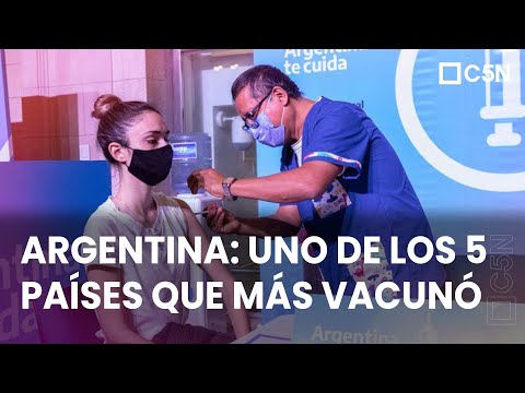 ARGENTINA YA SUPERÓ LAS 28 MILLONES DE VACUNAS RECIBIDAS