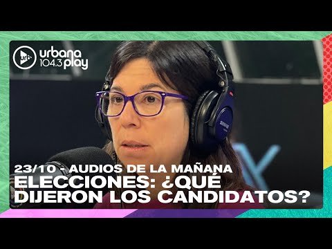 Discursos de los protagonistas de las Elecciones Presidenciales de Argentina #DeAcáEnMás