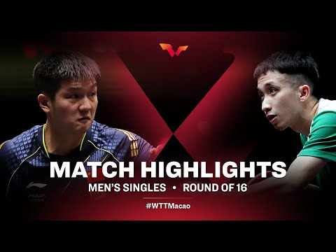 Table Tennis 🥍 Fan Zhendong vs Cheong Chi Cheng | MS | WTT Macao 2022 (R16)