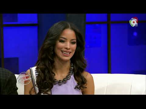 Miss República Dominicana Andreina Martínez celebra la Navidades con Jatnna en Pamela Todo un Show