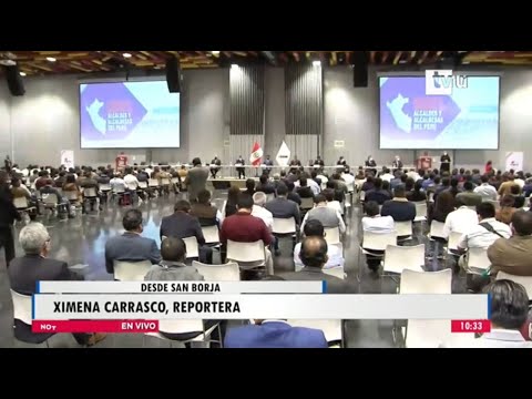 Ejecutivo inauguró Encuentro Nacional de Alcaldes y Alcaldesas del Perú