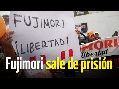 Alberto Fujimori, expresidente de Perú sale de prisión