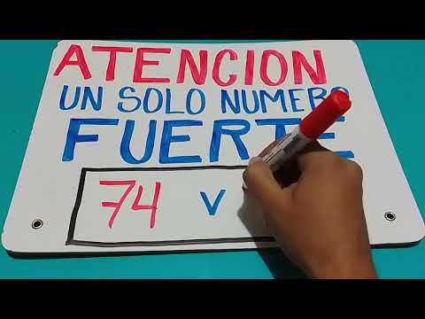 UN SOLO NUMERO PARA HOY | NUMERO FUERTE PARA HOY ...!!!