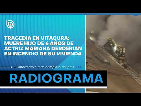 Tragedia en Vitacura: muere hijo de 6 años de actriz Mariana Derderián en incendio de su vivienda