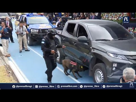 Estados Unidos dona vehículos a la PNC para el combate de la delincuencia