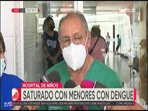 27012023   GROVER ESPADA   HOSPITAL DE NIÑOS SATURADO CON MENORES CON DENGUE   UNITEL