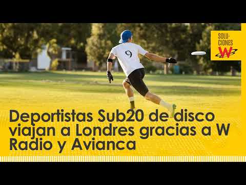 Soluciones W: Deportistas Sub20 de disco viajan a Londres gracias a W Radio y Avianca