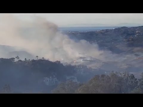 El incendio activo en Mijas (Málaga), con 300 desalojados, evoluciona favorablemente