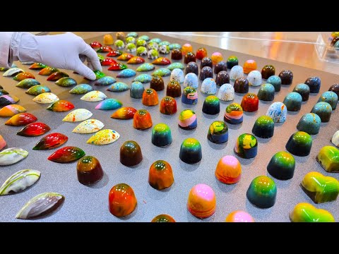 예뻐서 어떻게 먹어! 발렌타인데이 초콜릿 선물을 위한 잇템 출동! / Valentine's day Handcrafted chocolate bonbons - Korean food