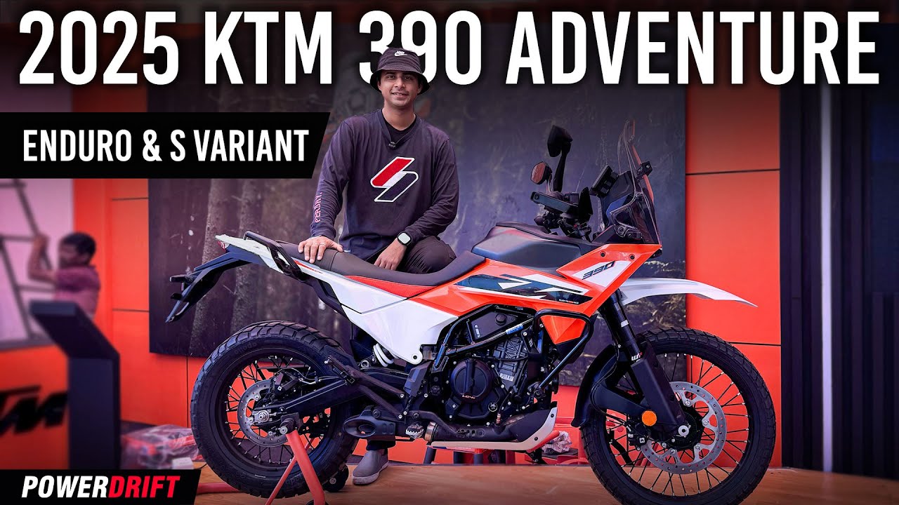 2025 KTM 390 Adventure Series has been unveiled! | What to Expect? | PowerDrift QuickEase