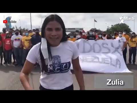 Aumentan las protestan en Venezuela, tras la inoperancia del régimen para llevar vacunas al pueblo